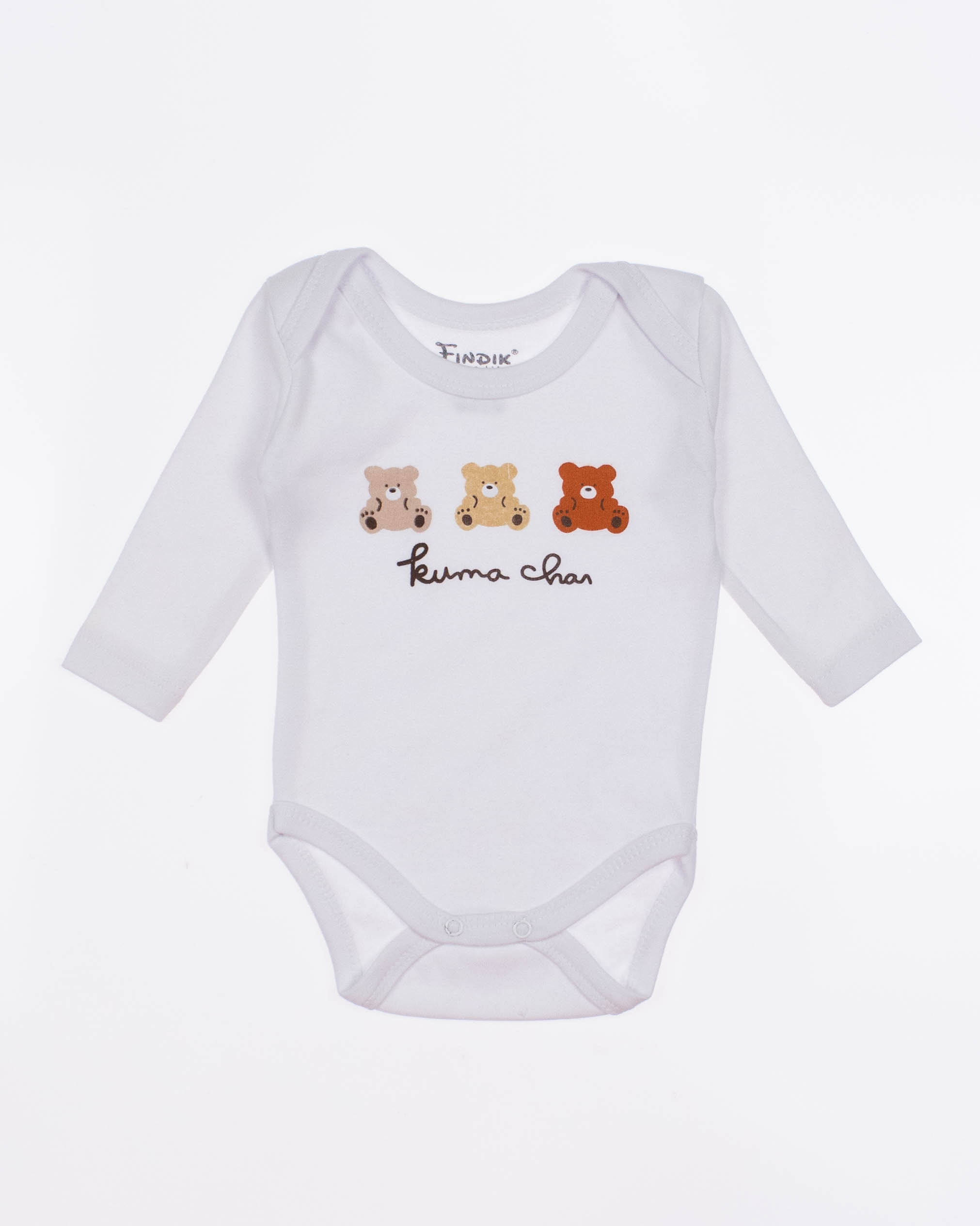 FINDIK 11697 Боди (цвет: Белый) FINDIK 11697 Боди (цвет: Белый)