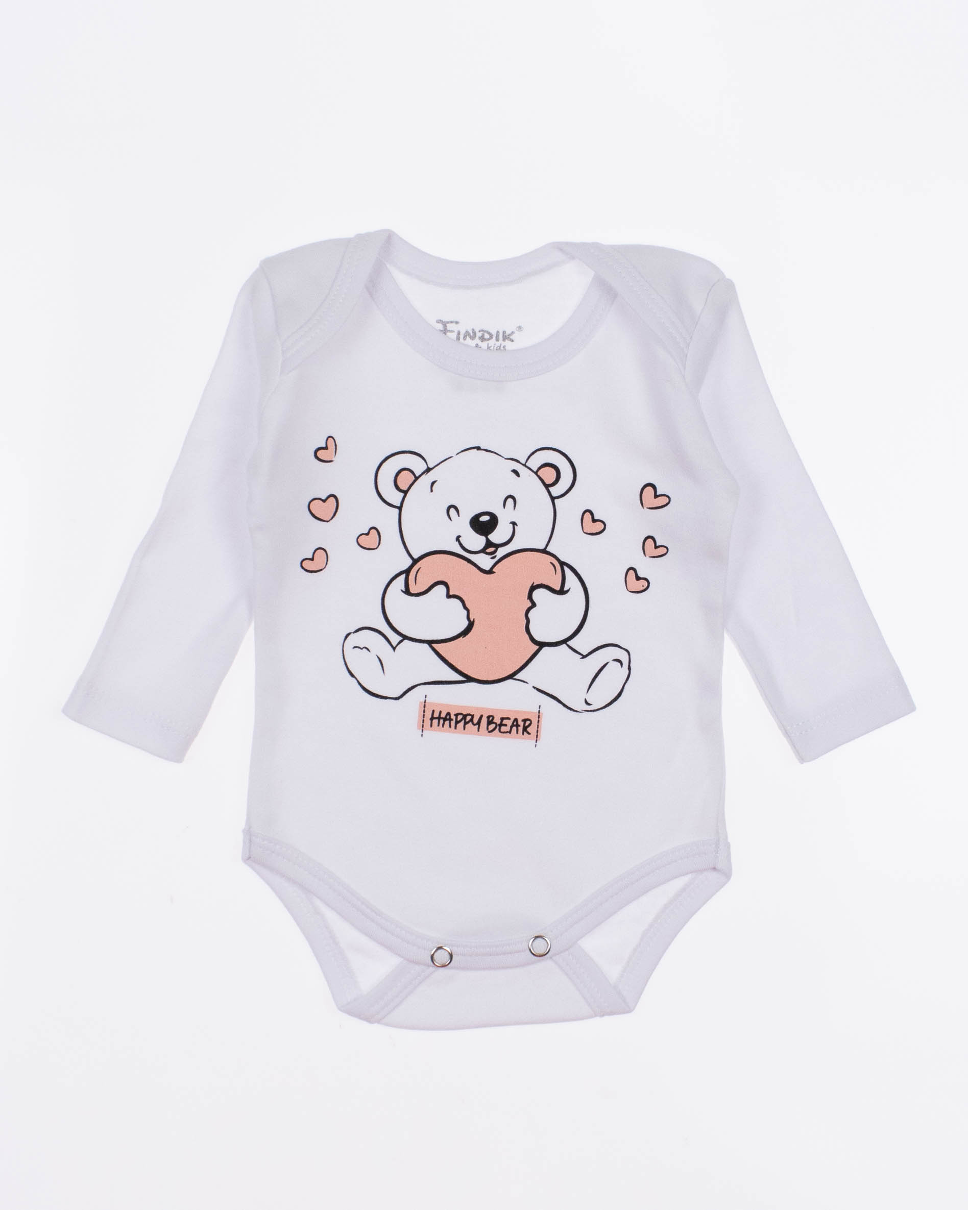 FINDIK 11793 Боди (цвет: Белый) FINDIK 11793 Боди (цвет: Белый)