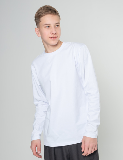TMK 3011-2 Лонгслив (цвет: Белый 164 см)