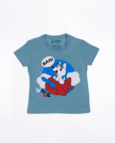 ECRIN 7055 Футболка (цвет: Серо-голубой )